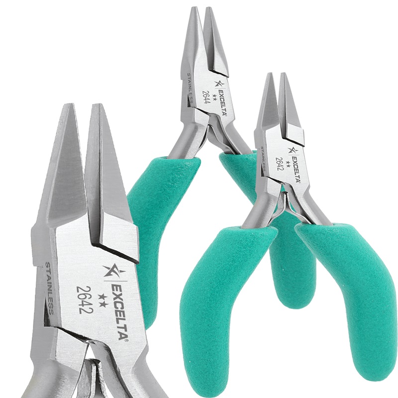 Excelta Flat Nose Pliers:Facility Safety and Maintenance:Hand Tools and