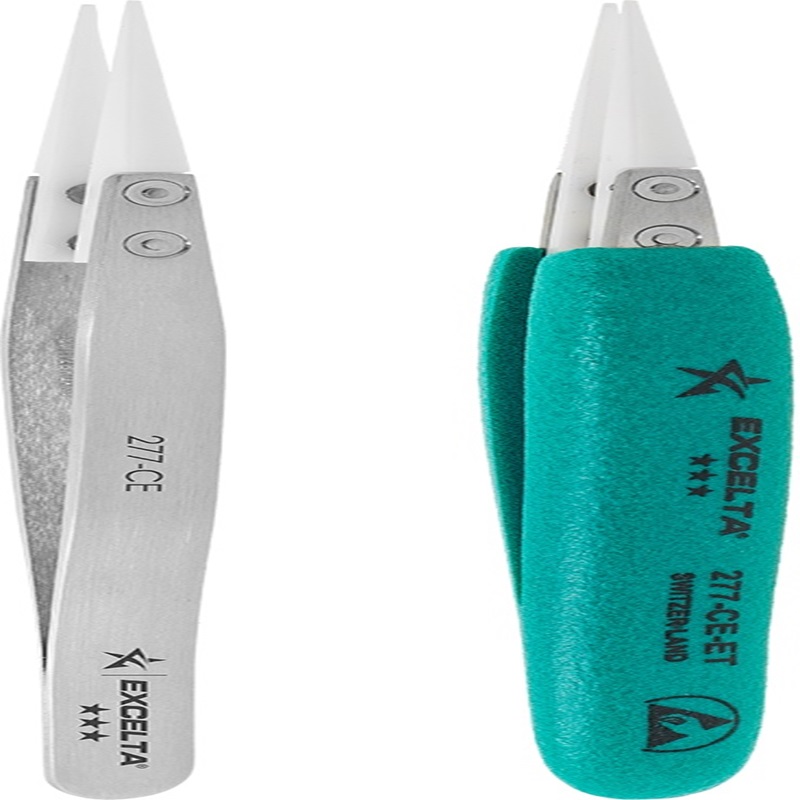 Ceramic Tipped Tweezers Are Widely Used For E-cigarette Industry