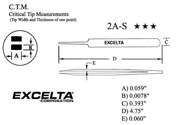 EREM Precision Tweezers With Flat Rounded Tips | Tweezers At Very Favourable Prices | Elektronik